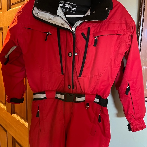 Obermeyer One Piece Red Snow Suit
